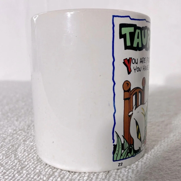 Vintage Contenova Collection Korea Ceramic Taurus Mug - Picture 2 of 9
